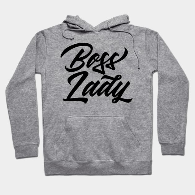 Boss Lady Hoodie by TheBlackCatprints